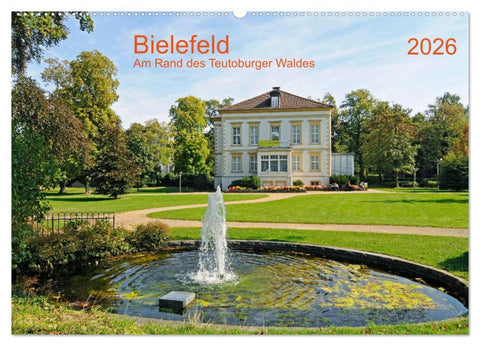Bielefeld Am Rand des Teutoburger Waldes (Wandkalender 2026 DIN A2 quer), CALVENDO Monatskalender