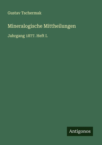 Mineralogische Mittheilungen