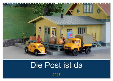 Die Post ist da (Wandkalender 2027 DIN A2 quer), CALVENDO Monatskalender