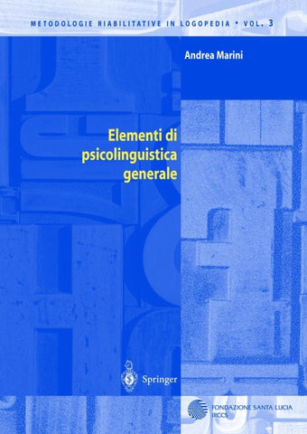Elementi di psicolinguistica generale