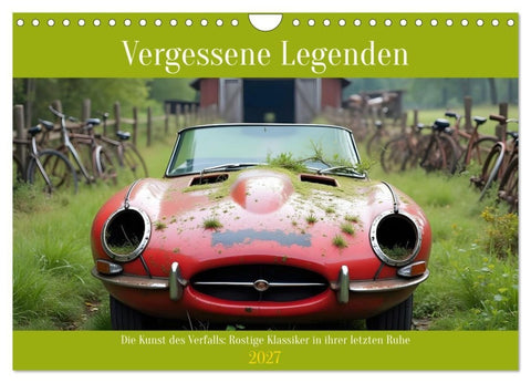 Vergessene Legenden (Wandkalender 2027 DIN A4 quer), CALVENDO Monatskalender