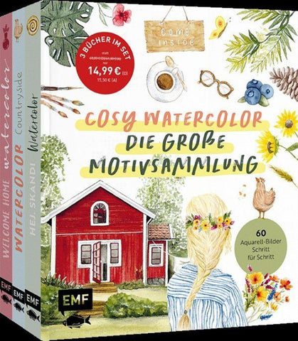 Cosy Watercolor – die große Motivsammlung