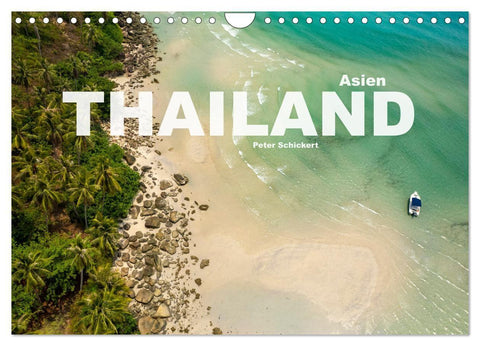 Asien - Thailand (Wandkalender 2027 DIN A4 quer), CALVENDO Monatskalender