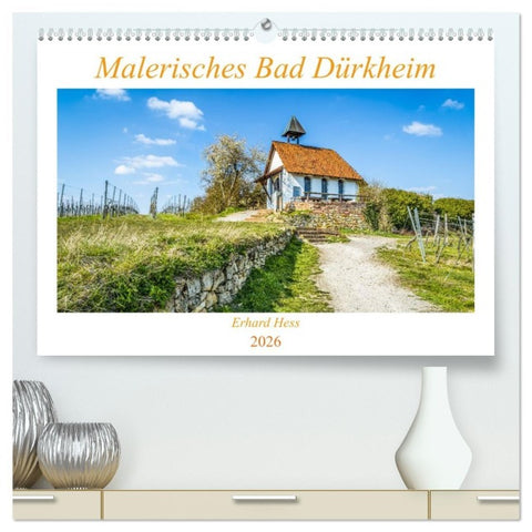 Malerisches Bad Dürkheim (hochwertiger Premium Wandkalender 2026 DIN A2 quer), Kunstdruck in Hochglanz