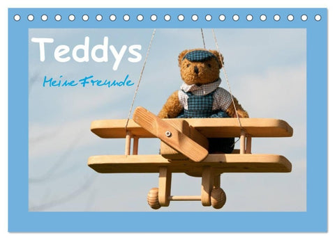 Teddys Meine Freunde (Tischkalender 2027 DIN A5 quer), CALVENDO Monatskalender