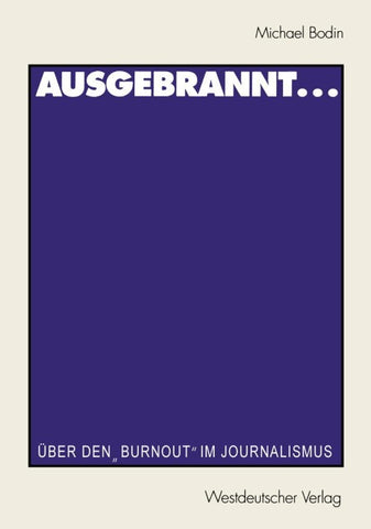 Ausgebrannt...