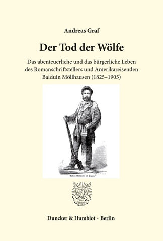 Der Tod der Wölfe.