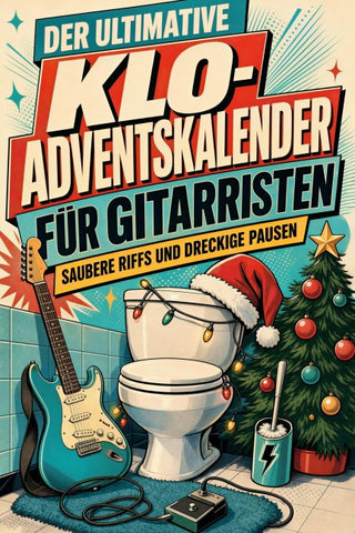Der ultimative Klo-Adventskalender für Gitarristen
