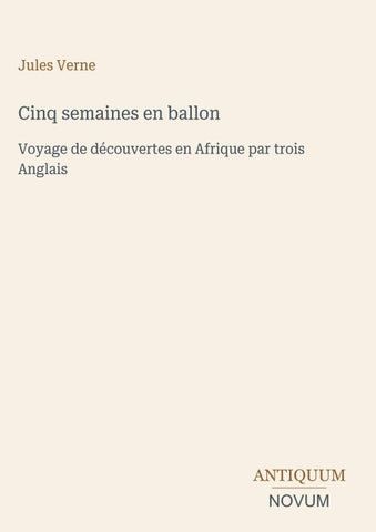 Cinq semaines en ballon