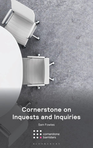 Cornerstone on Inquests and Inquiries