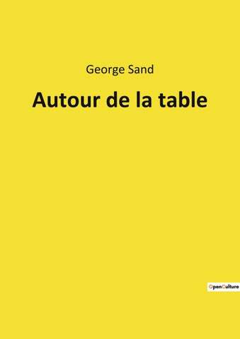 Autour de la table