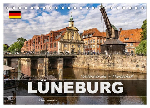 Niedersachsen - Hansestadt Lüneburg (Tischkalender 2027 DIN A5 quer), CALVENDO Monatskalender
