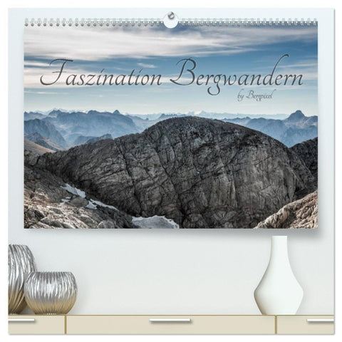 "Bergpixel" Faszination Bergwandern (hochwertiger Premium Wandkalender 2026 DIN A2 quer), Kunstdruck in Hochglanz