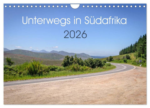 Unterwegs in Südafrika 2026 (Wandkalender 2026 DIN A4 quer), CALVENDO Monatskalender