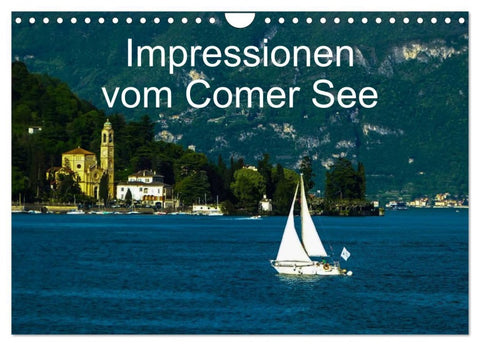Impressionen vom Comer See (Wandkalender 2026 DIN A4 quer), CALVENDO Monatskalender