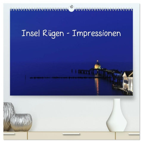Insel Rügen - Impressionen (hochwertiger Premium Wandkalender 2027 DIN A2 quer), Kunstdruck in Hochglanz