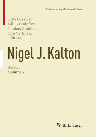 Nigel J. Kalton Selecta
