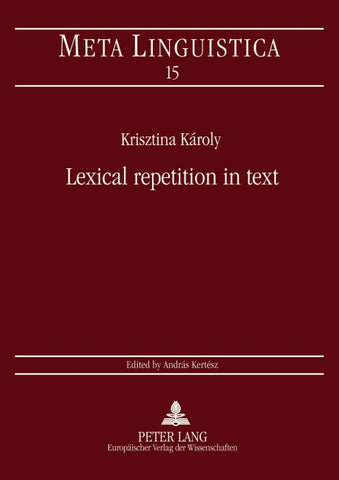 Lexical Repetition in Text