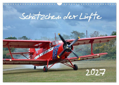 Schätzchen der Lüfte (Wandkalender 2027 DIN A3 quer), CALVENDO Monatskalender