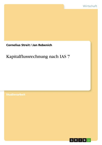 Kapitalflussrechnung nach IAS 7