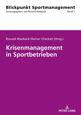 Krisenmanagement in Sportbetrieben