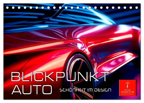 Blickpunkt Auto Schönheit im Design (Tischkalender 2027 DIN A5 quer), CALVENDO Monatskalender
