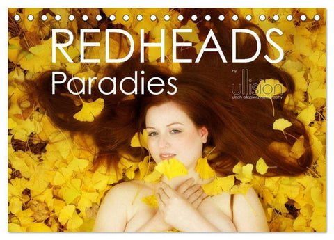 REDHEADS Paradies (Tischkalender 2026 DIN A5 quer), CALVENDO Monatskalender