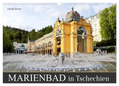 Marienbad in Tschechien (Wandkalender 2027 DIN A3 quer), CALVENDO Monatskalender