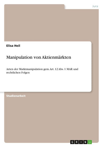 Manipulation von Aktienmärkten