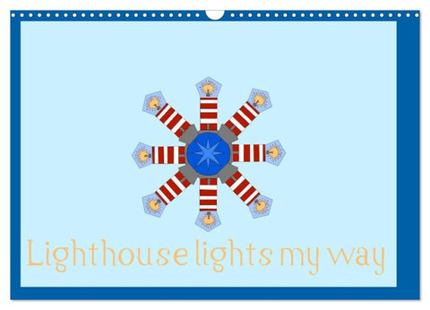 Lighthouse lights my way (Wall Calendar 2027 DIN A3 landscape), CALVENDO 12 Month Wall Calendar