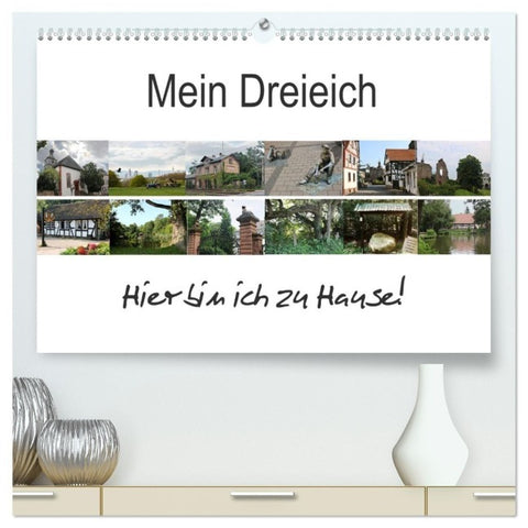 Mein Dreieich (hochwertiger Premium Wandkalender 2027 DIN A2 quer), Kunstdruck in Hochglanz