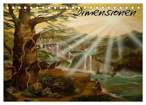 Dimensionen (Tischkalender 2027 DIN A5 quer), CALVENDO Monatskalender