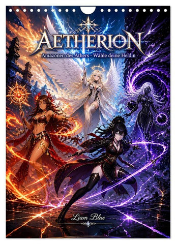 Aetherion (Wandkalender 2027 DIN A4 hoch), CALVENDO Monatskalender