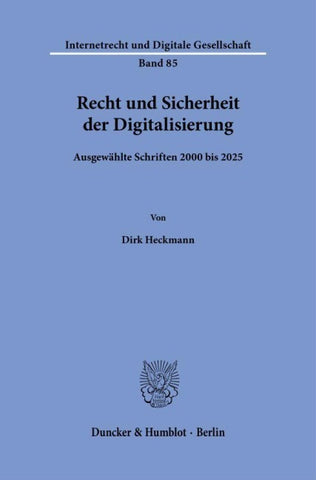 Recht und Sicherheit der Digitalisierung