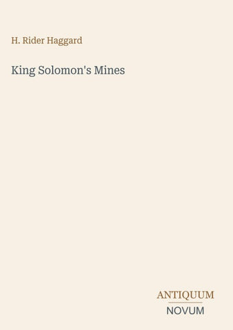 King Solomon's Mines