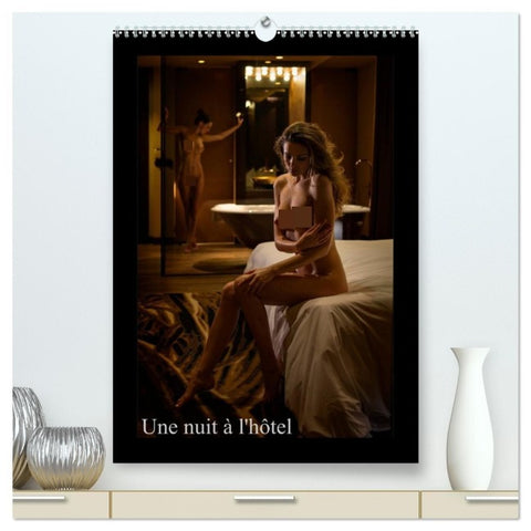 Une nuit à l'hôtel  (Calendrier mural 2026 DIN A2 horizontal) calendrier de bureau