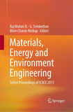 Materials, Energy and Environment Engineering