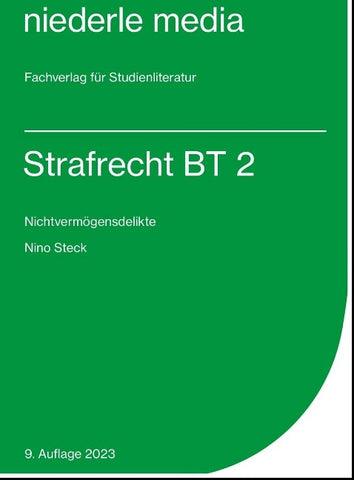 Strafrecht BT 2 - Karteikarten - 2023