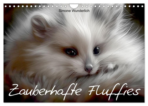 Zauberhafte Fluffies (Wandkalender 2027 DIN A4 quer), CALVENDO Monatskalender