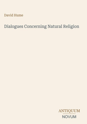 Dialogues Concerning Natural Religion