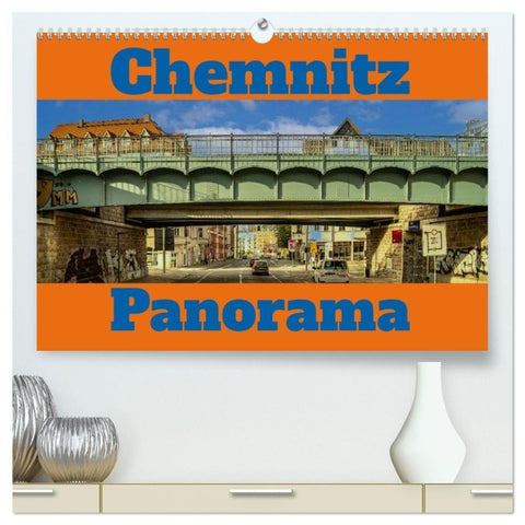 Chemnitz Ansichten (hochwertiger Premium Wandkalender 2027 DIN A2 quer), Kunstdruck in Hochglanz