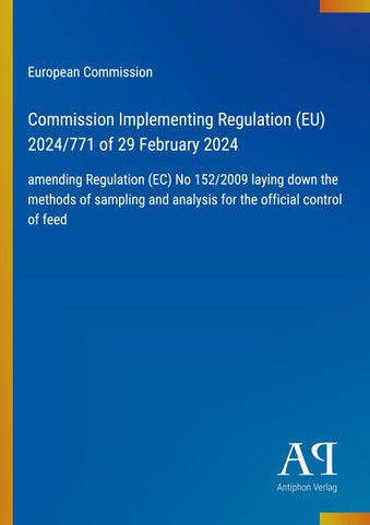 Commission Implementing Regulation (EU) 2024/771 of 29 February 2024