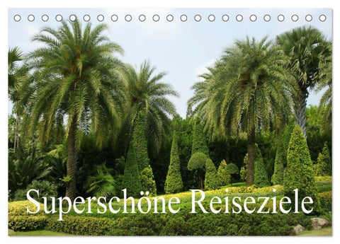 Superschöne Reiseziele (Tischkalender 2027 DIN A5 quer), CALVENDO Monatskalender