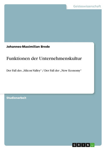 Funktionen der Unternehmenskultur