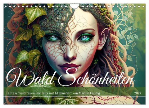 Wald Schönheiten (Wandkalender 2027 DIN A4 quer), CALVENDO Monatskalender
