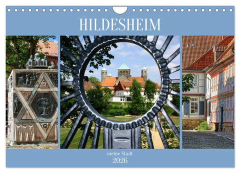 Hildesheim meine Stadt (Wandkalender 2026 DIN A4 quer), CALVENDO Monatskalender