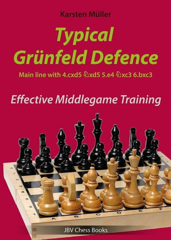Typical Grünfeld Defence - Main line with 4.cxd5 Nxd5 5.e4 Nxc3 6. bxc3