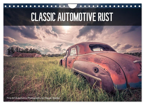 Classic Automotive Rust (Wall Calendar 2027 DIN A4 landscape), CALVENDO 12 Month Wall Calendar
