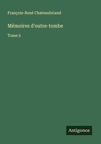 Mémoires d'outre-tombe