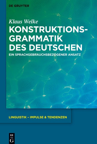 Konstruktionsgrammatik des Deutschen
